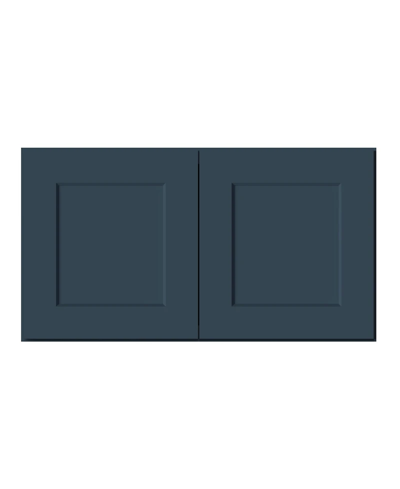 Boyel Living W33" Short Wall Cabinet with Full Overlay Hdf Door for Custom Kitchen or Bathroom