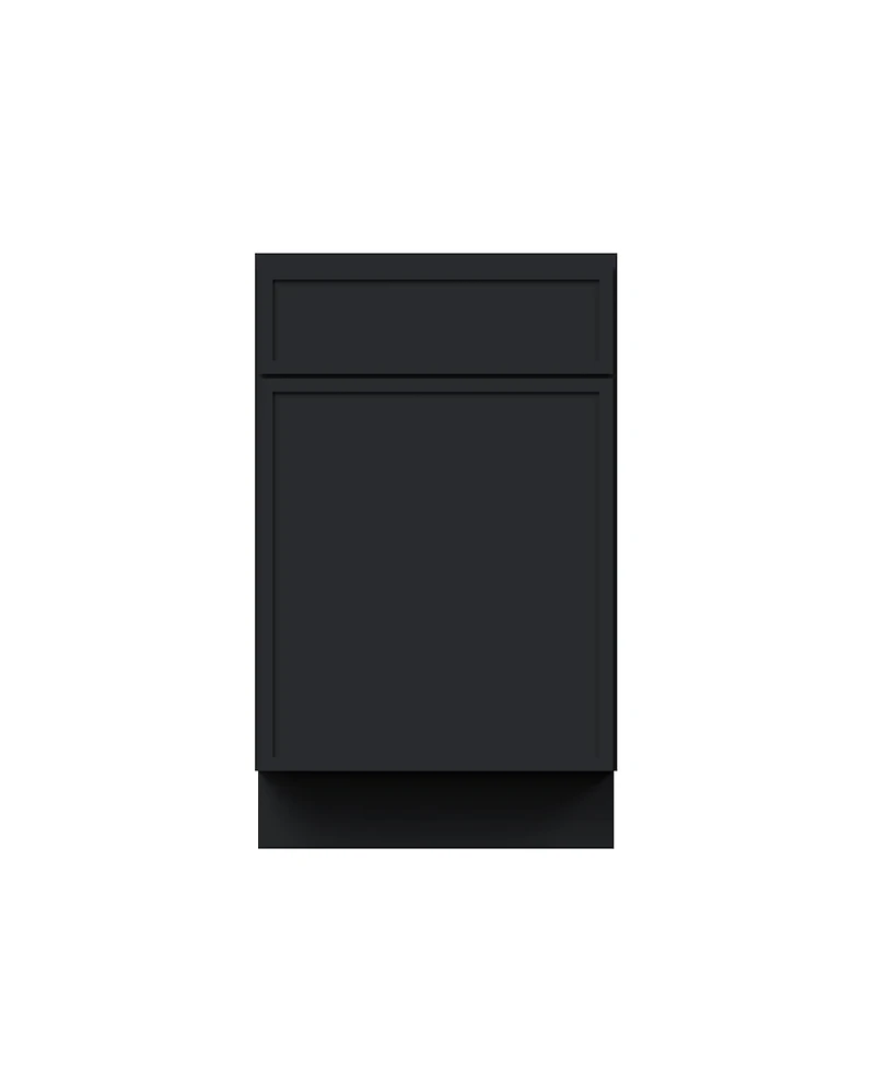 Boyel Living 21" W Standard Base Cabinet, Ready to Assemble Kitchen Cabinet with Solid Wood Frame, Soft-Close Slides and Hinges
