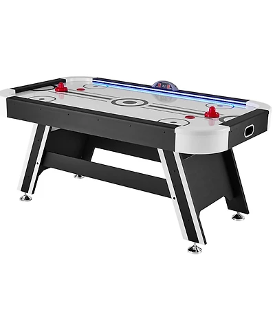 Sevorley 72 Air-Powered Hockey Table with Led Lights and Electronic Scoring