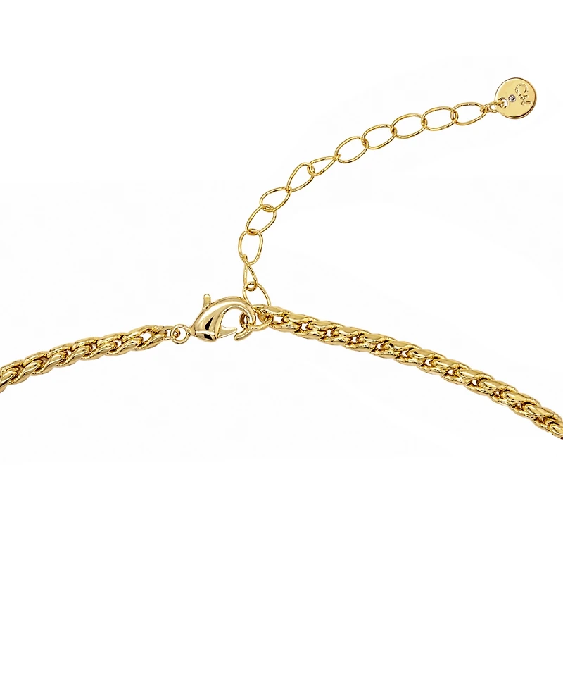 And Now This 18k Gold Plated Brass Heart Pendant Necklace, Macy's Exclusive