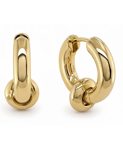And Now This Ring Hinge Hoop Earrings
