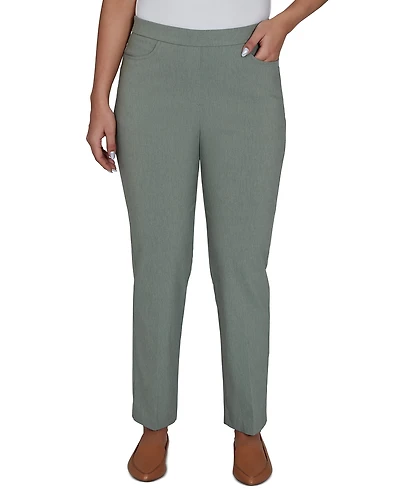 Alfred Dunner Petite Provence Millennium Flat Front Pant