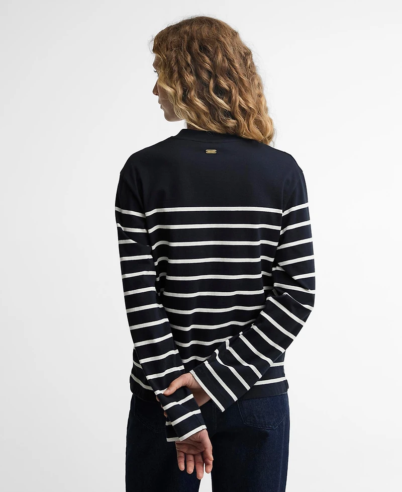 Barbour Women's Harling Striped Graphic Top