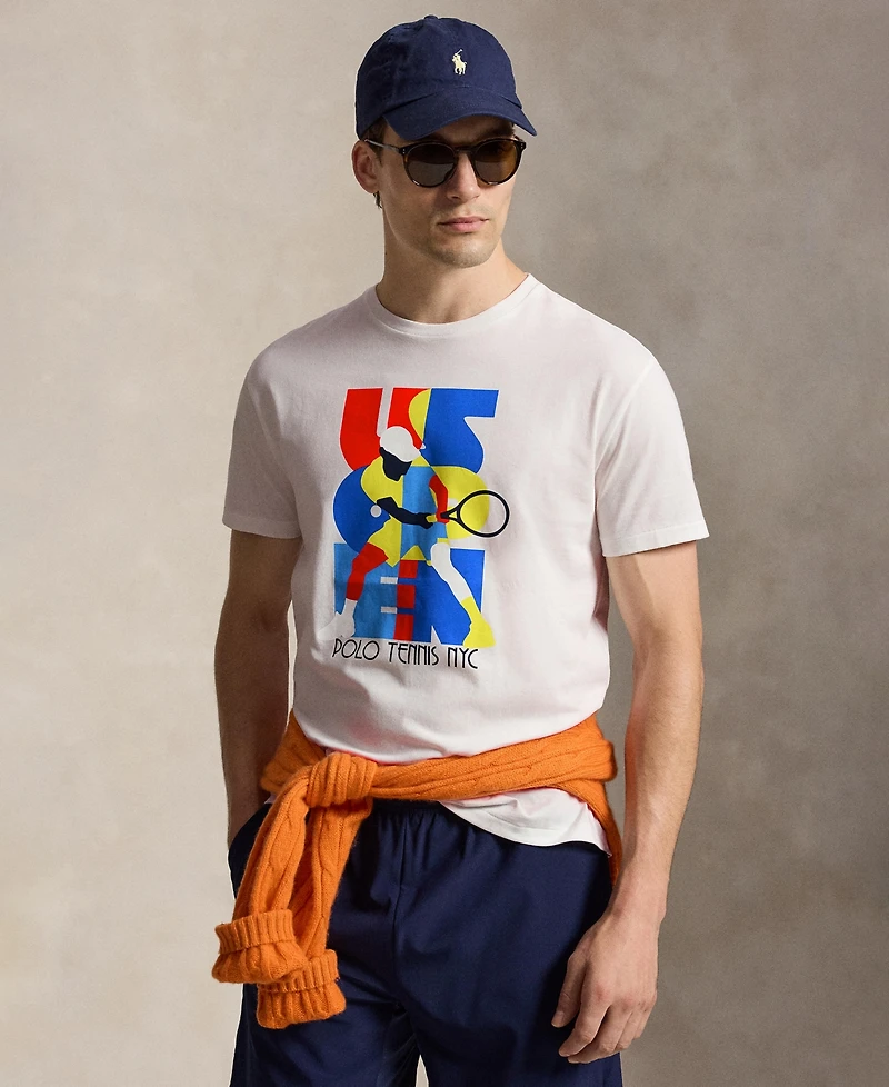 Polo Ralph Lauren Men's Us Open Classic-Fit Graphic T-Shirt