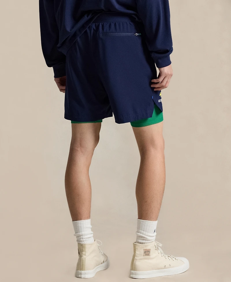 Polo Ralph Lauren Unisex Us Open 6" Ball Crew Short