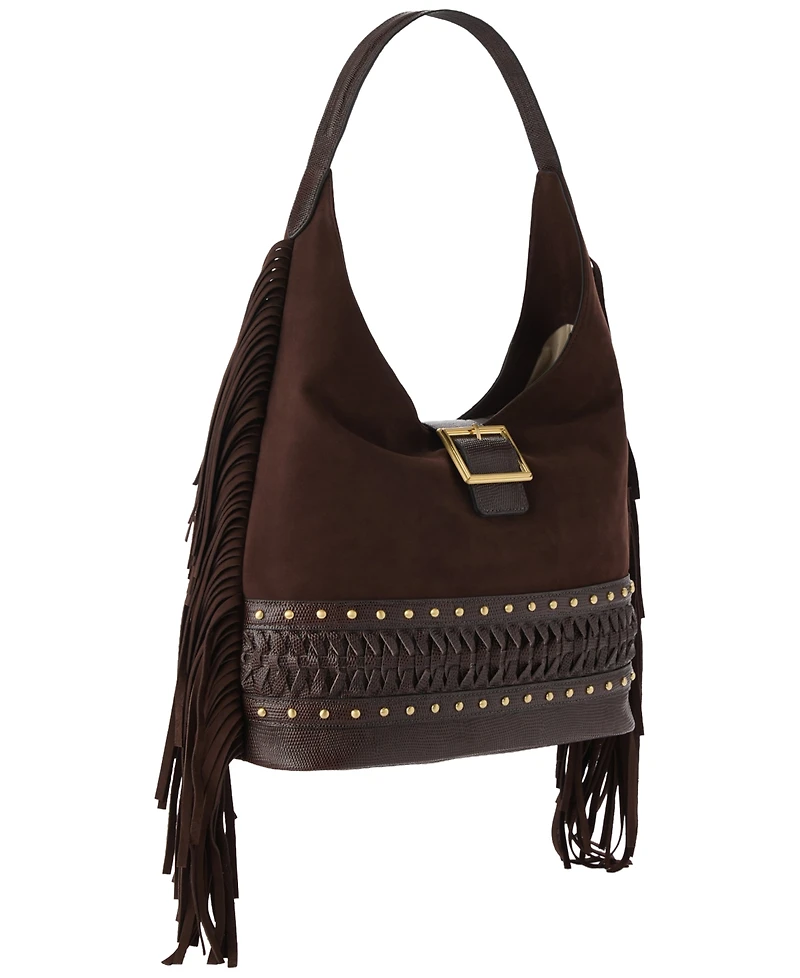 Brahmin Gwynne Bohemian Large Leather Shoulder Handbag