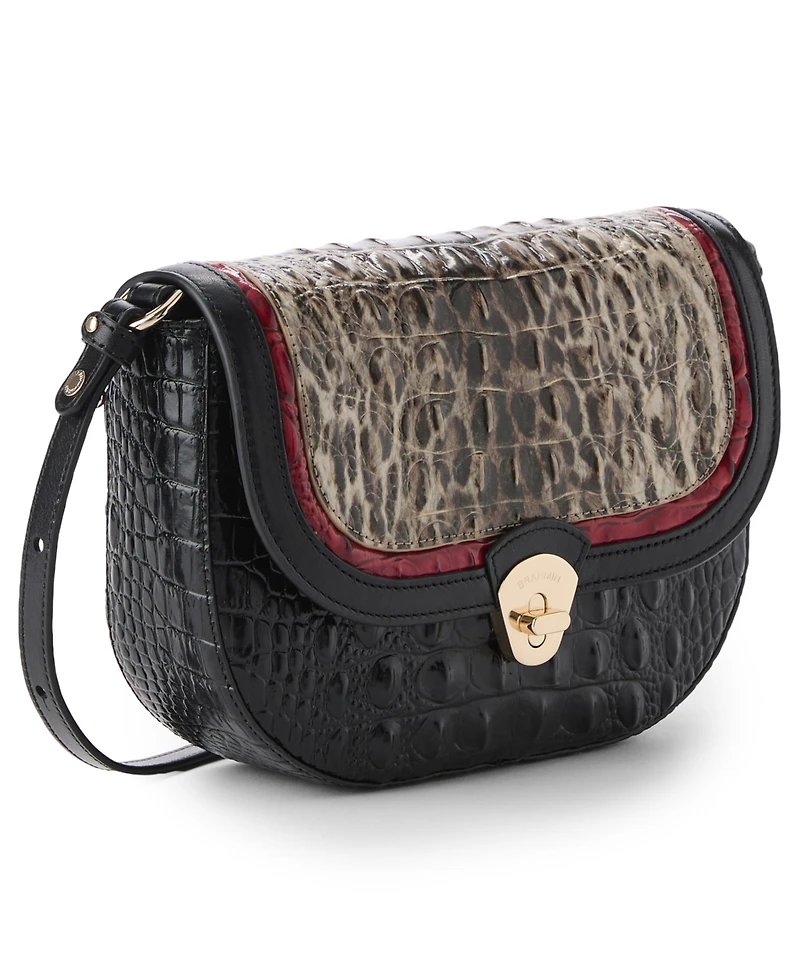 Brahmin Portia Calgary Small Leather Crossbody Handbag