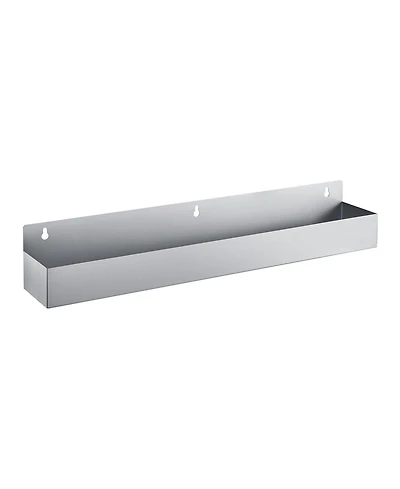 Sevorley Stainless Steel Bar Speed Rail, 24 Inch Wall-Mounted Liquor Bottle Holder Rack
