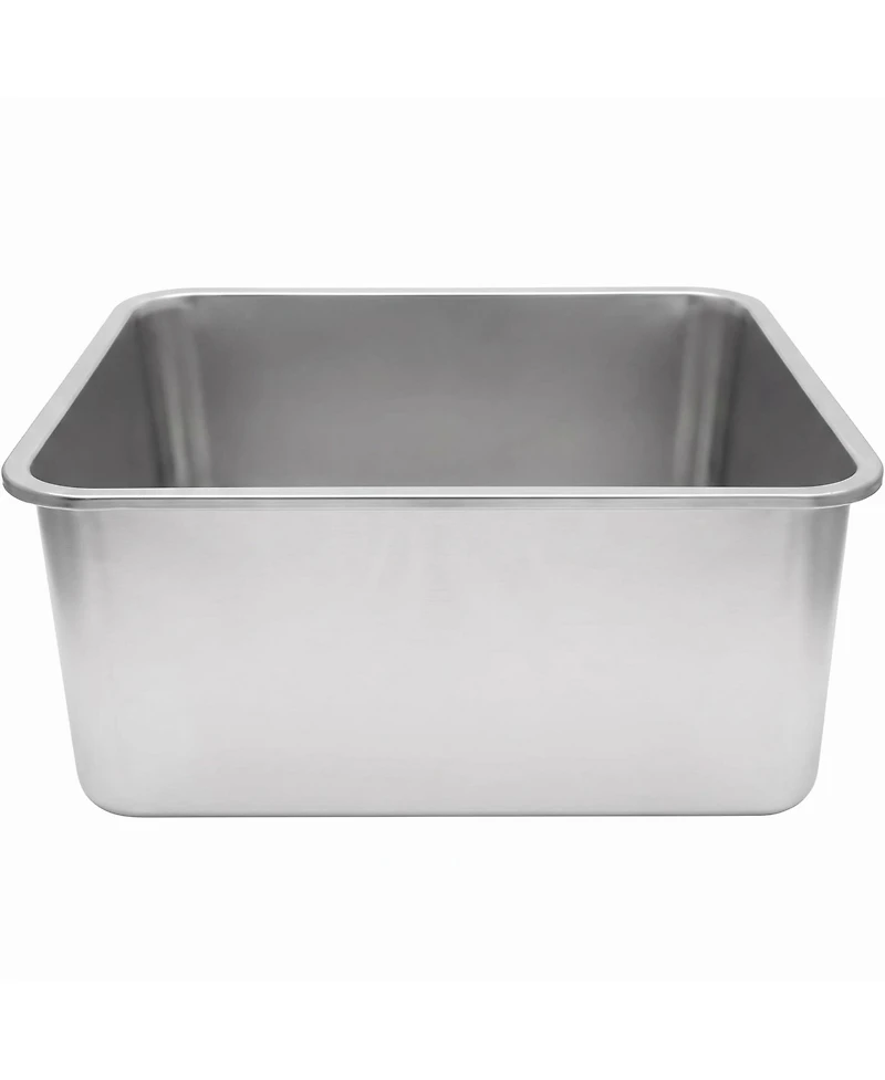 Piscifun 27 Quart Stainless Steel Ice Bucket Large Beverage Tub Drink Cooler For Parties