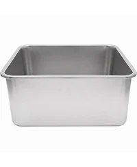 Piscifun 27 Quart Stainless Steel Ice Bucket Large Beverage Tub Drink Cooler For Parties