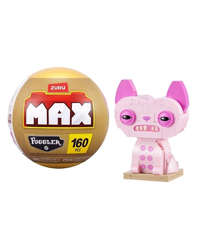 Fuggler Zuru Max Premium Alley Cats Wrinkle McStinkles 160-Piece Building Set, Ages 4+