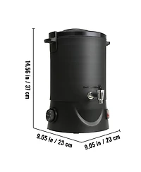 Sevorley Electric Wax Melter for Candle Making, 6.5 L with Easy Pour Spout
