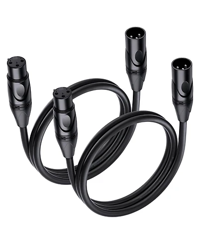Lofree Balanced Oxygen-Free Copper 2-Piece Xlr Microphone Cables