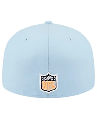 New Era Men's Coastal Blue Jacksonville Jaguars 59FIFTY Fitted Hat