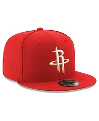 New Era Men's Red Houston Rockets 9FIFTY Snapback Hat