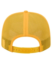 New Era Men's Gold Green Bay Packers Micro Badge 9SEVENTY Adjustable Hat