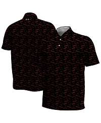 Under Armour Men's Wisconsin Badgers Gameday ArmourFuse Polo Shirt