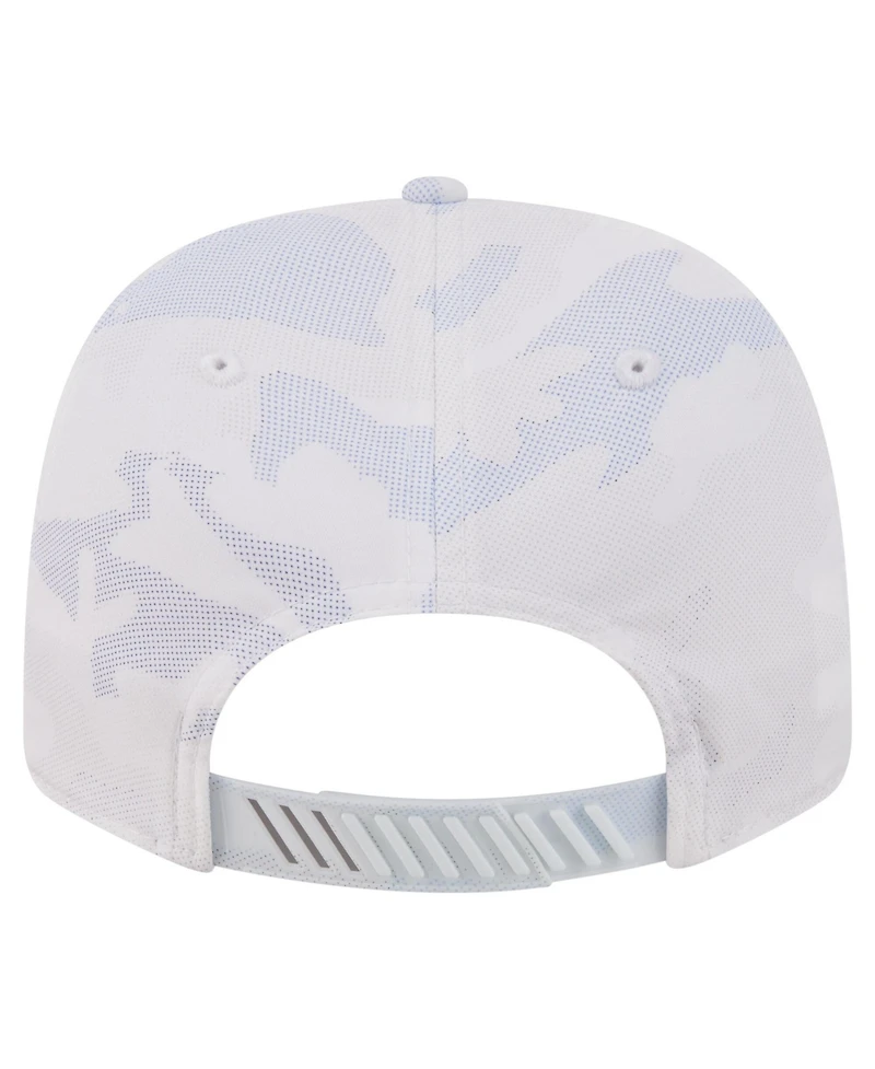 New Era Men's White Detroit Lions Camo Rope 9SEVENTY Adjustable Hat