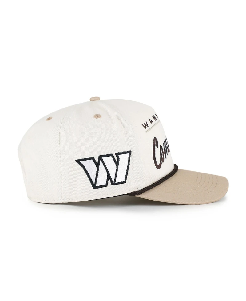 47 Brand Men's Natural/Tan Washington Commanders Neutral Terrain Hitch Rope Adjustable Hat