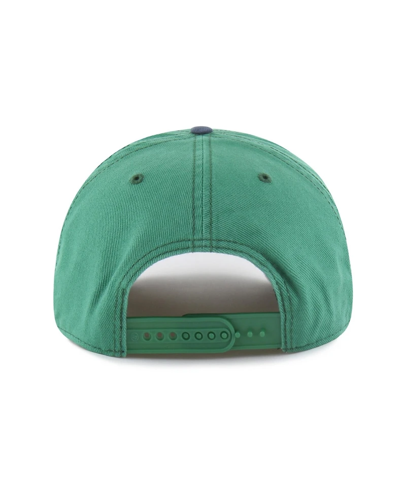 47 Brand Men's and Women's Green/Navy Notre Dame Fighting Irish Well-Worn Calderwood Hitch Adjustable Hat