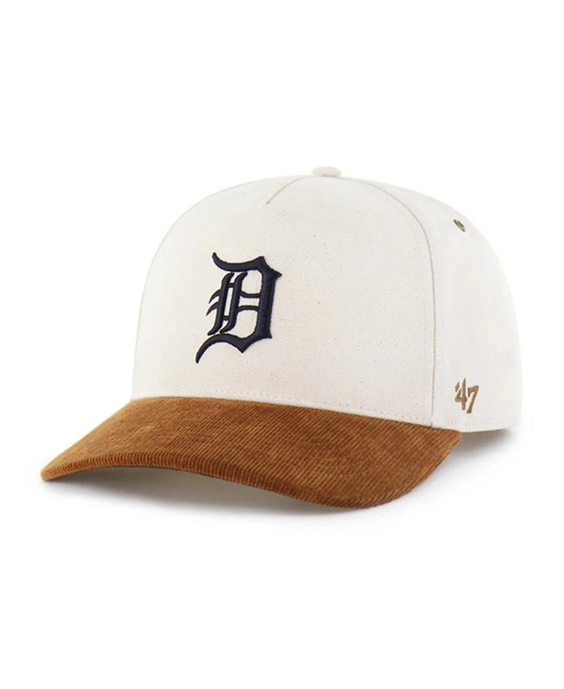 Carhartt X ''47 Men's Natural/Brown Detroit Tigers Undyed Relaxed Hitch Adjustable Hat