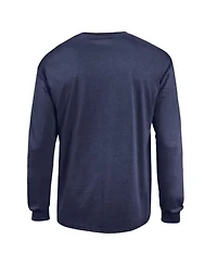 Champion Men's Navy Chicago Bears Arch Over Logo Long Sleeve T-Shirt