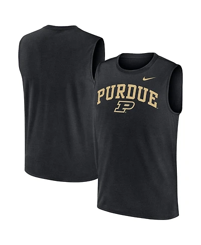 Nike Men's Black Purdue Boilermakers Legend Dri-fit Tank Top
