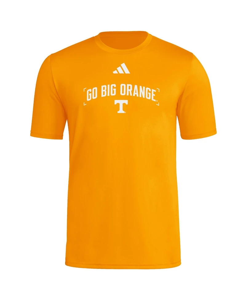 Adidas Men's Tennessee Orange Volunteers Slogan Poly T-Shirt