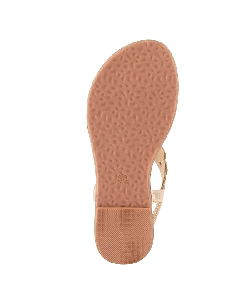 Patrizia Women's Parry Thong Sandal with Adjustable Strap