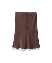 Mango Women's Fluid Midi A-Line Skirt