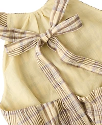 Mango Women's Plaid Halter Top
