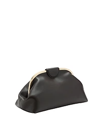 Mango Women's Metallic Details Large Clutch