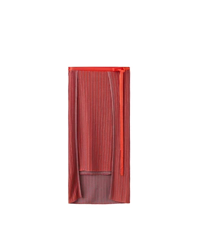Mango Women's Ribbed Midi Asymmetrical Skirt