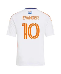 Adidas Big Boys and Girls Evander da Silva Ferreira White Fc Cincinnati 2026 The Seven Hills Kit Replica Jersey