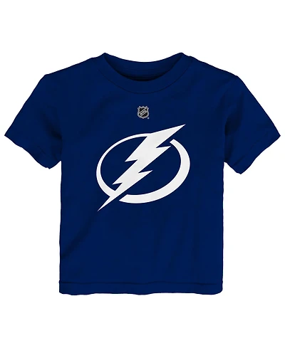 Outerstuff Baby Boys and Girls Blue Tampa Bay Lightning Primary Logo T-Shirt