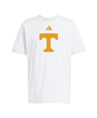 Adidas Men's White Tennessee Volunteers Primary Logo T-Shirt