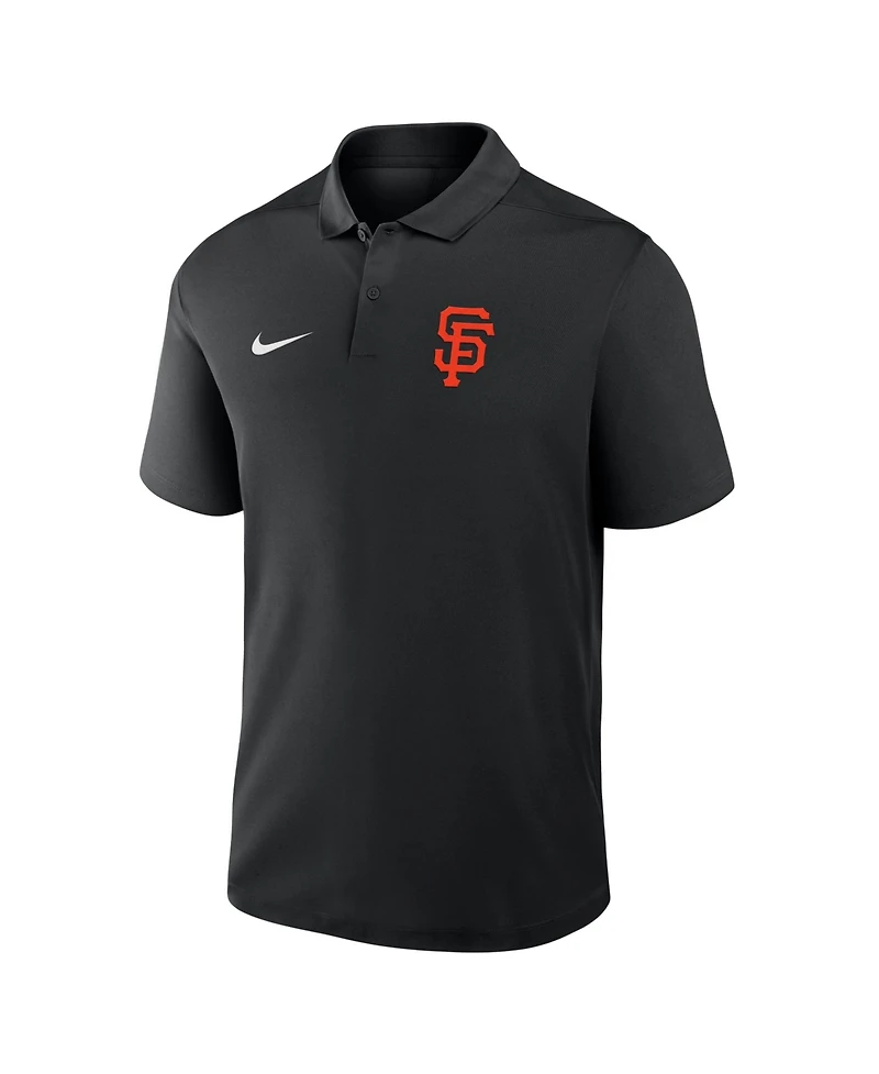 Nike Men's Black San Francisco Giants Dri-fit Victory Polo Shirt