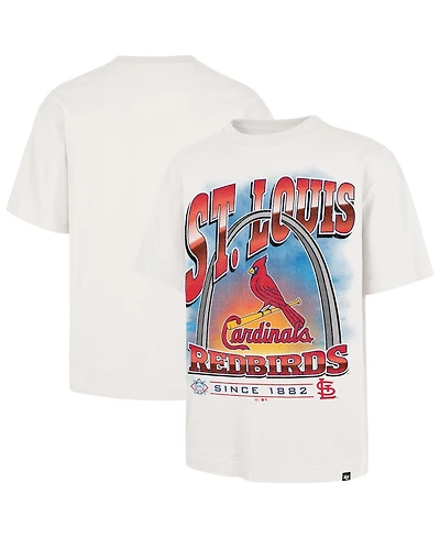 '47 Brand Men's White St. Louis Cardinals Regional Upland Foundation T-Shirt