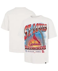 '47 Brand Men's White St. Louis Cardinals Regional Upland Foundation T-Shirt