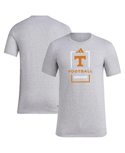 Adidas Men's Gray Tennessee Volunteers Football Poly T-Shirt