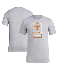 Adidas Men's Gray Tennessee Volunteers Football Poly T-Shirt