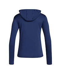 Adidas Women's Navy Penn State Nittany Lions D4T Long Sleeve Hooded T-Shirt