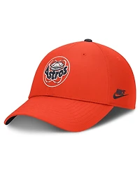 Nike Men's Orange Houston Astros Cooperstown Club Dri-fit Adjustable Hat