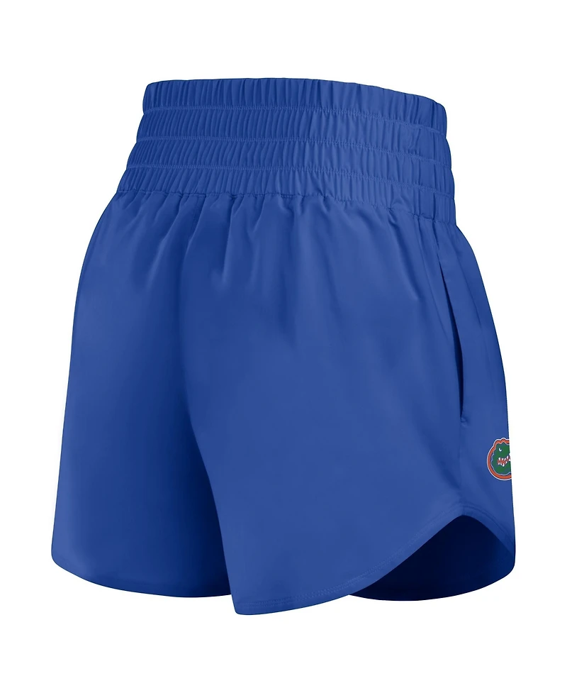 Jordan Women's Royal Florida Gators Performance One Dri-fit High-Rise Shorts