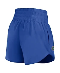Jordan Women's Royal Florida Gators Performance One Dri-fit High-Rise Shorts