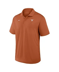 Nike Men's Texas Orange Longhorns Primetime Victory Plus Dri-fit Polo Shirt