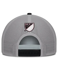 Fanatics Men's White Inter Miami Cf On Deck A-Frame Trucker Adjustable Hat