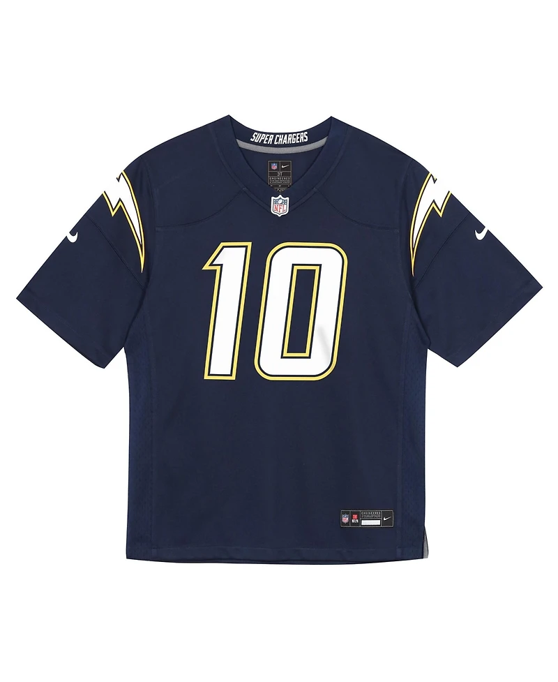 Nike Preschool Justin Herbert Navy Los Angeles Chargers Alternate Game Jersey