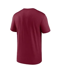 Nike Men's Crimson Alabama Tide Primetime Legend Football Icon Dri-fit T-Shirt