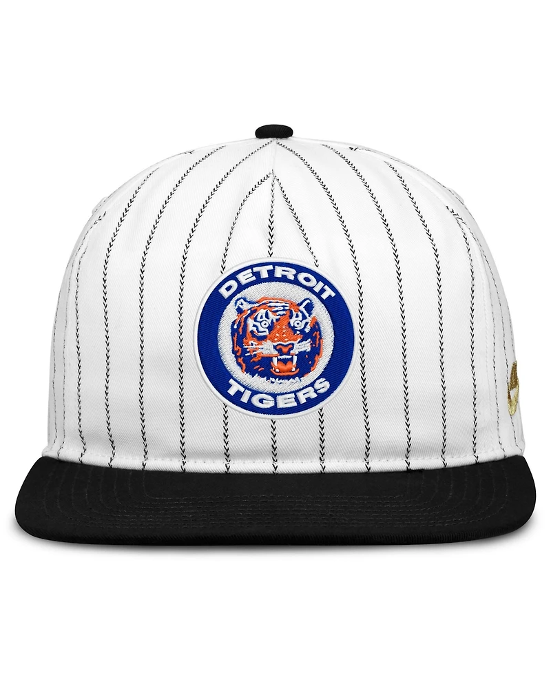 Nike Men's White/Black Detroit Tigers Cooperstown Collection Pro Adjustable Hat